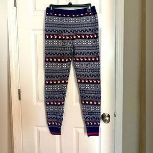 Cynthia Rowley Santa sleep pants